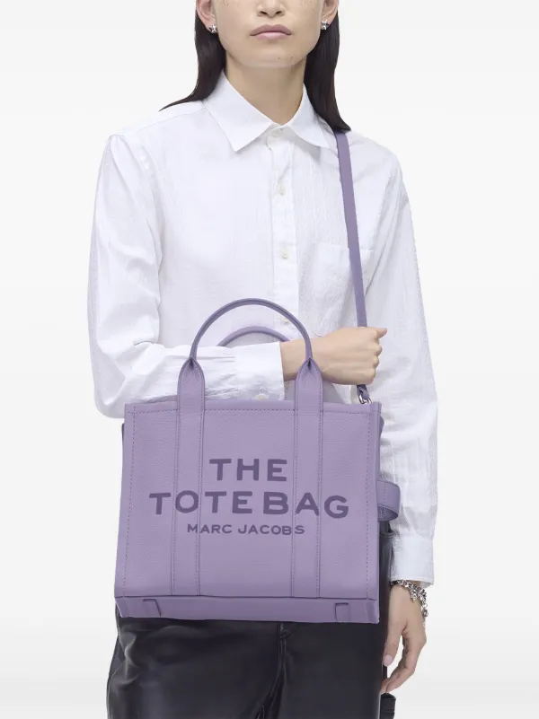 トートバッグ Marc Jacobs The Medium Tote - Leather - Purple Amazon.com: Marc Jacobs Women's The Medium Tote (Lilac