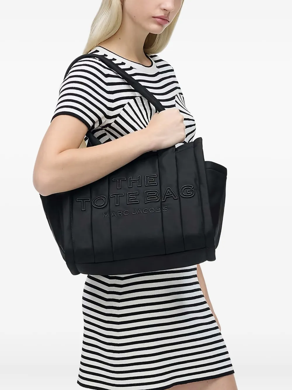 Marc Jacobs Puffy medium shopper - Zwart