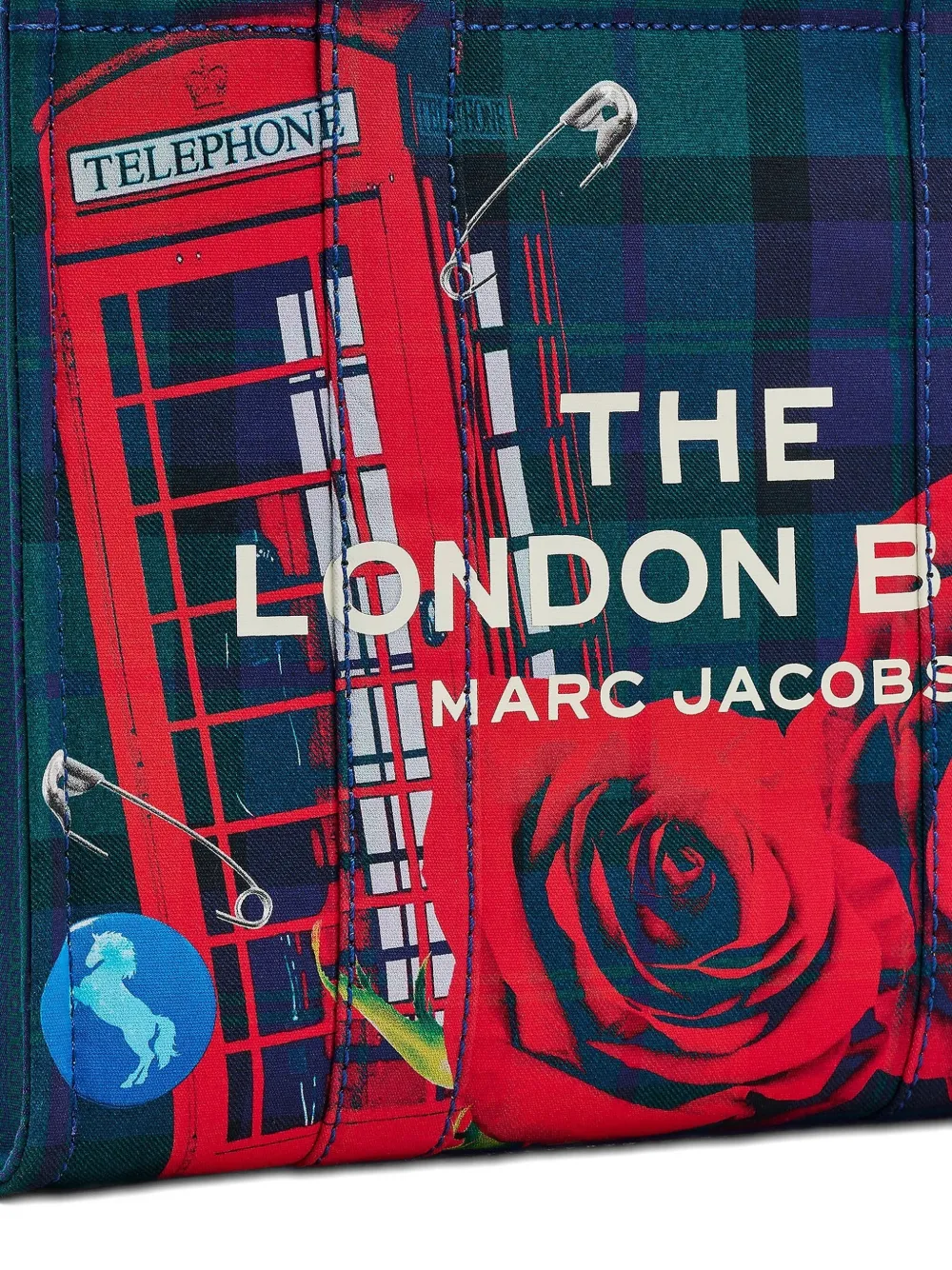 Marc Jacobs London City Tote Bag In Blue