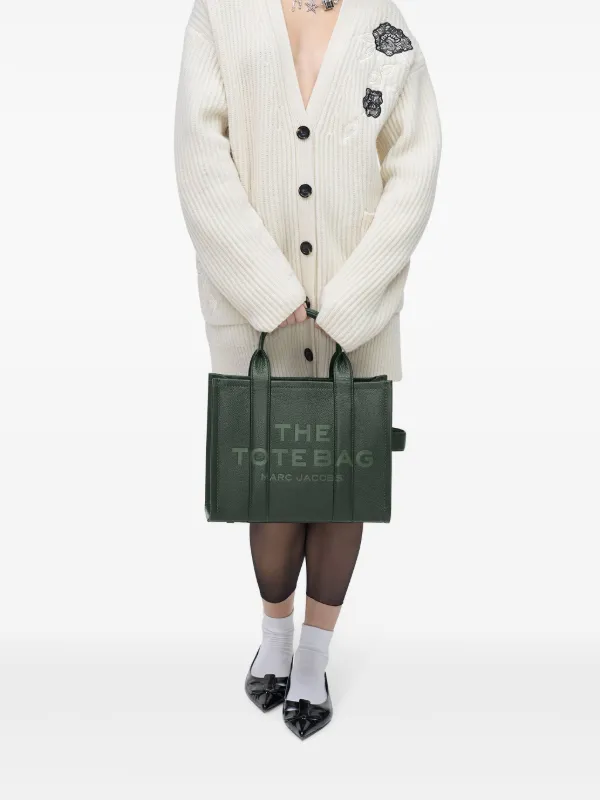 Marc Jacobs ザ レザー トート バッグ | グリーン | FARFETCH JP