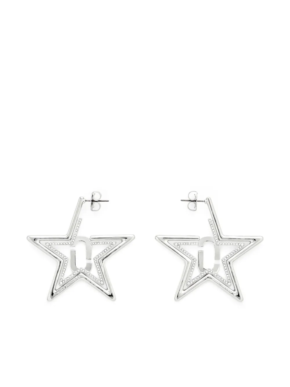 Marc Jacobs J Marc Star earrings - Zilver