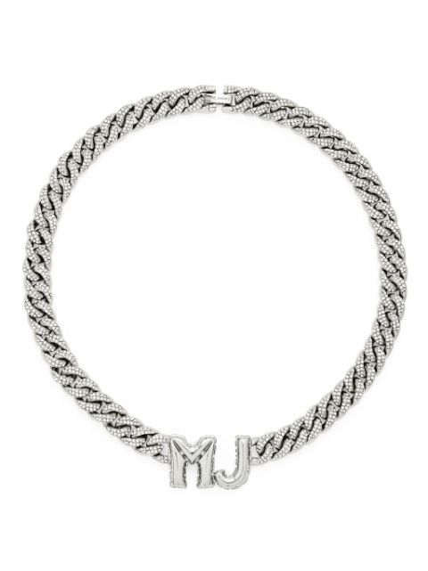 Marc Jacobs logo-charm chain necklace Women