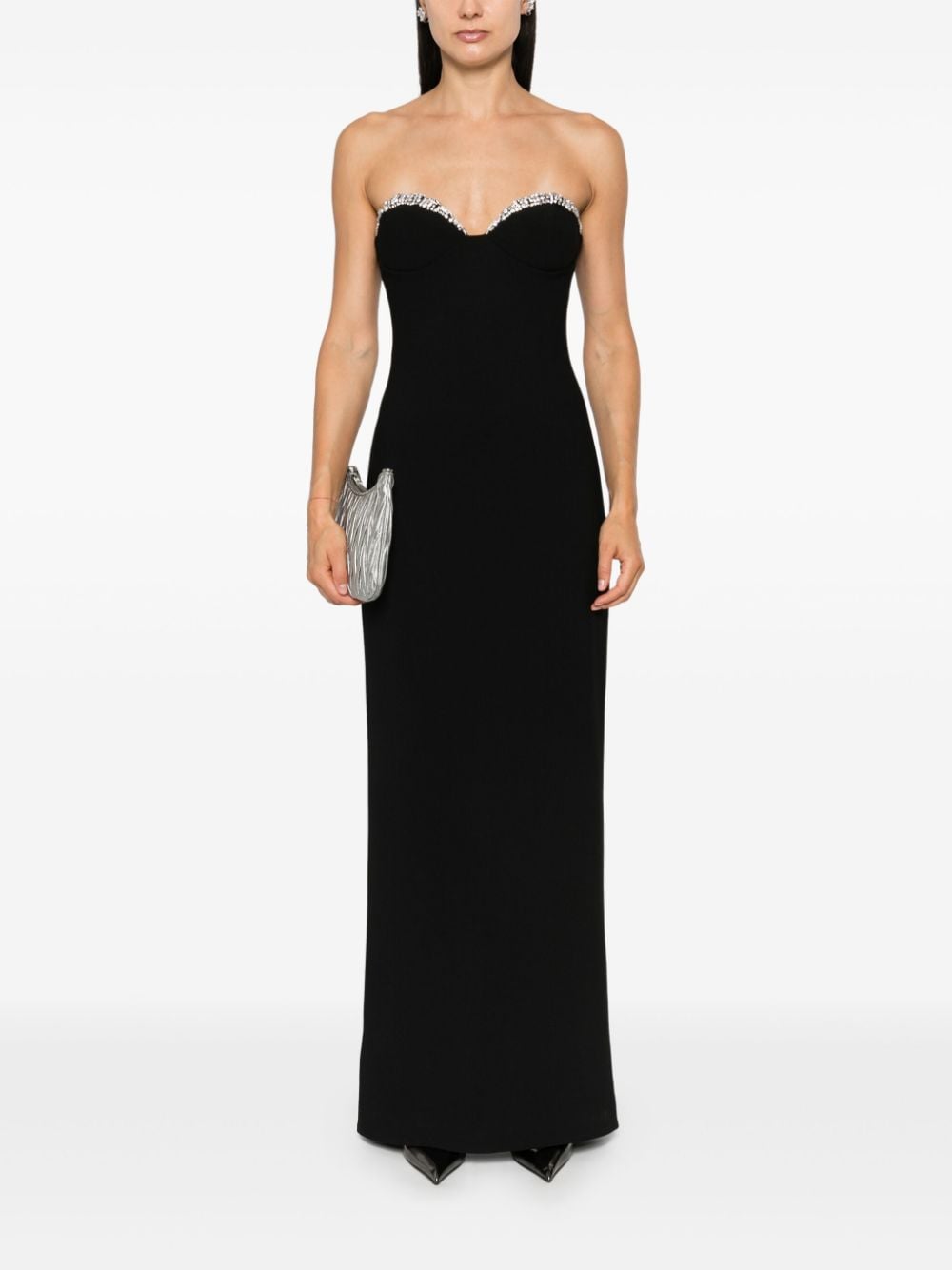 Retrofete Jessalyn gown - Zwart