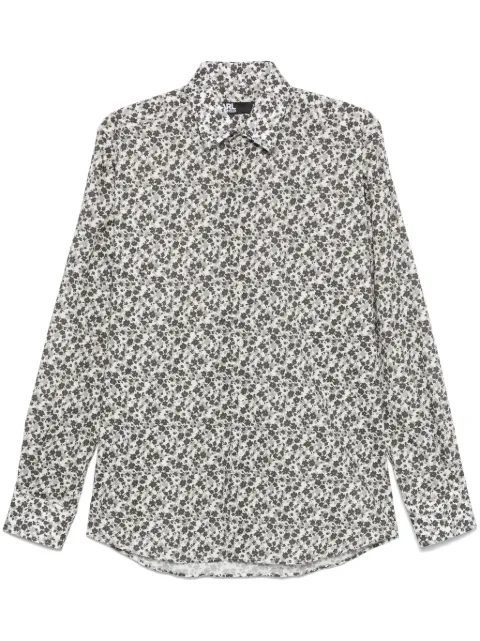 Karl Lagerfeld floral-print shirt 