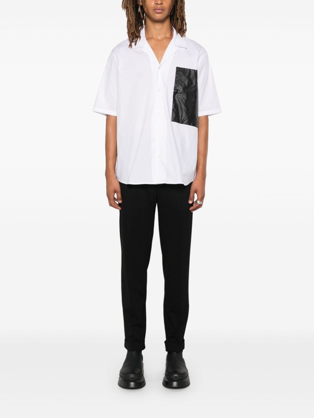 Shop Karl Lagerfeld Casual Shirt In White