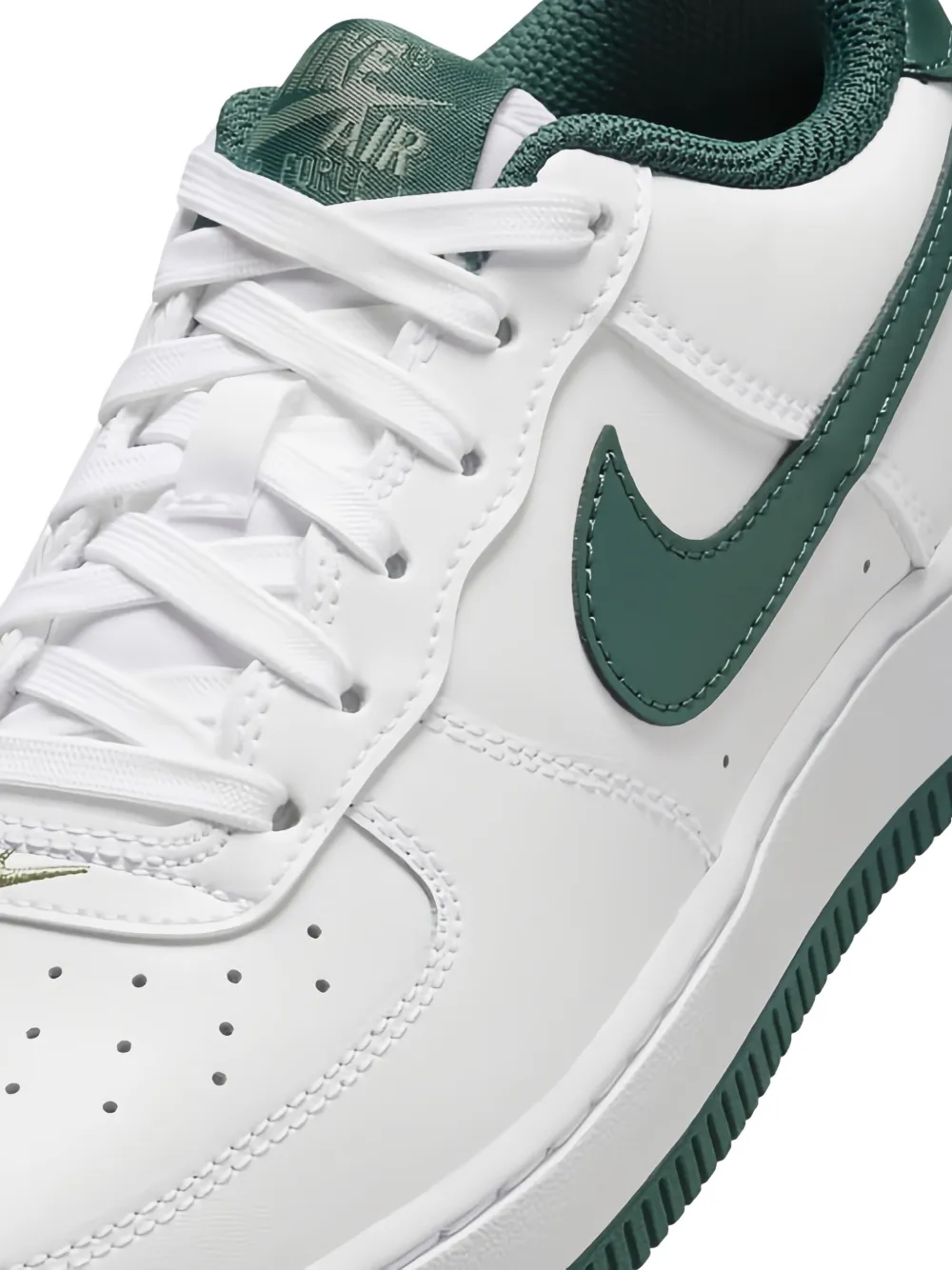 Nike Kids Air Force 1 Low "White Vintage Green" sneakers Wit