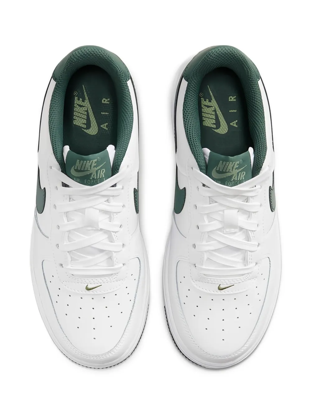 Nike Kids Air Force 1 Low "White Vintage Green" sneakers Wit