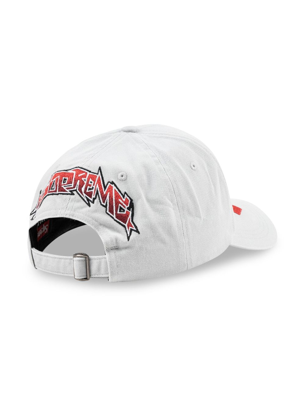 Supreme x Ducati six-panel White cap - Wit