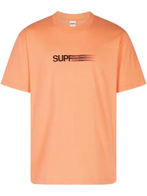Supreme Motion Logo-print "Orange" T-shirt