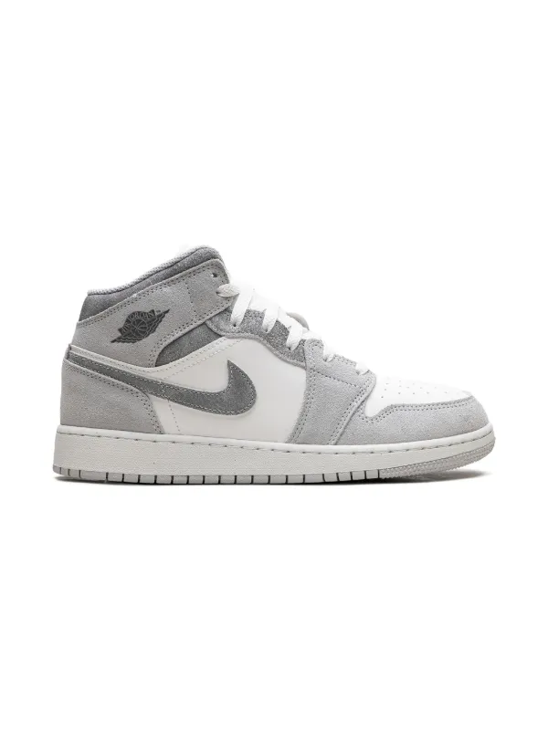 Jordan Kids Air Jordan 1 Sneakers | Grey | FARFETCH