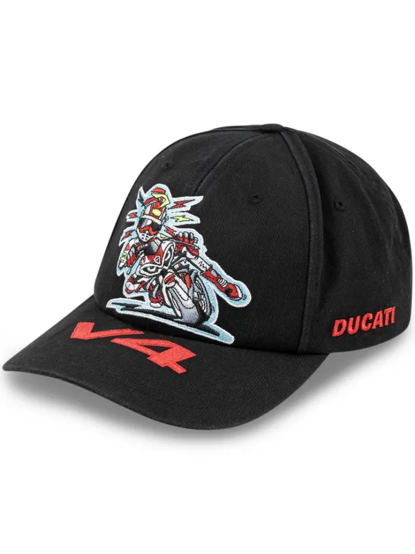 Supreme®/Ducati® 6-Panel Cap Black 25377301_55555302_600.jpg