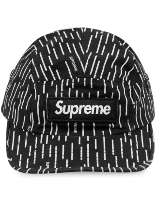 Supreme Military Camp キャップ | ブラック | FARFETCH JP