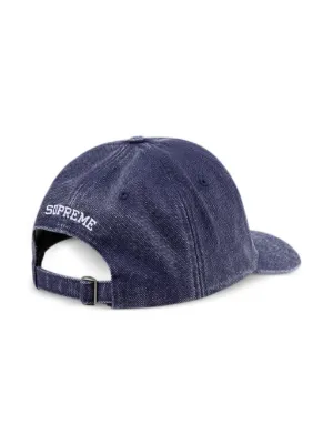 Supreme Pigment S ロゴ 6パネル キャップ | ブルー | FARFETCH JP