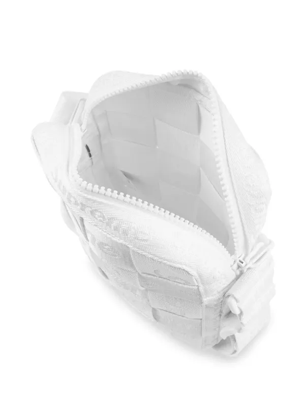 Supreme Woven Messenger Bag | White | FARFETCH