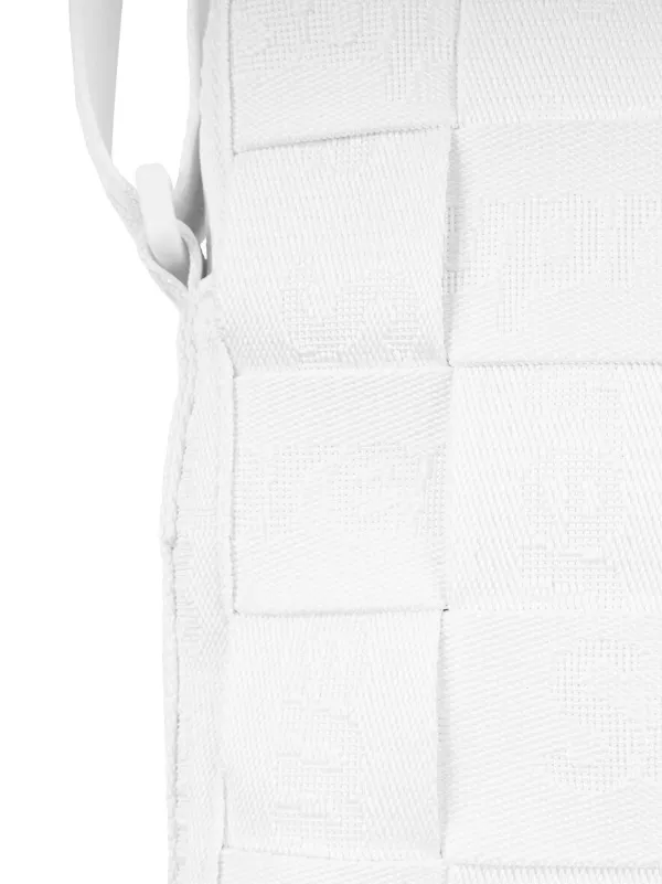 Supreme Woven Messenger Bag | White | FARFETCH PH