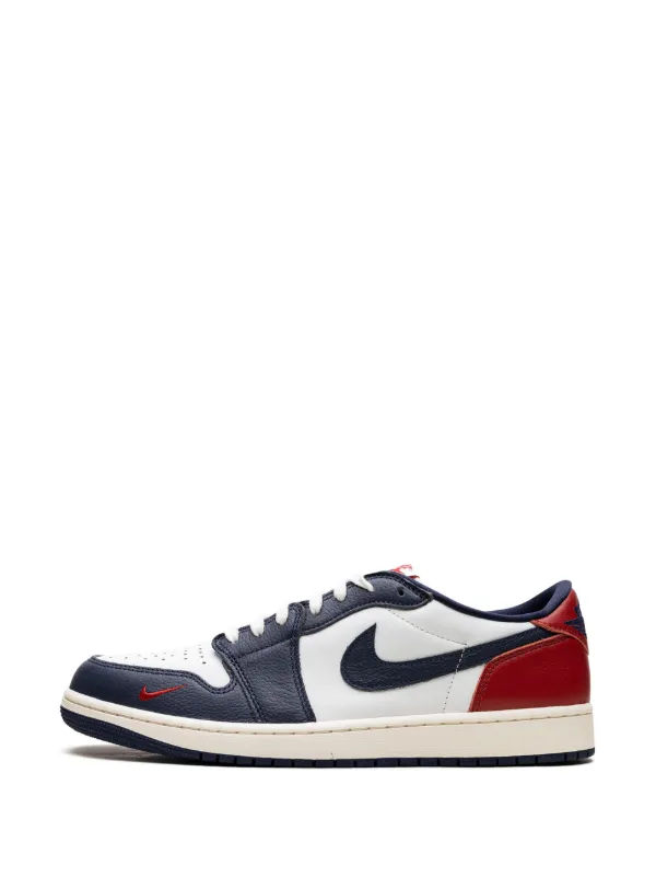 靴 AIR JORDAN 1 RETRO LOW OG VARSITY JORDAN BRAND AIR JORDAN 1 RETRO LOW OG SP SAIL/BLACK-VARSITY RED