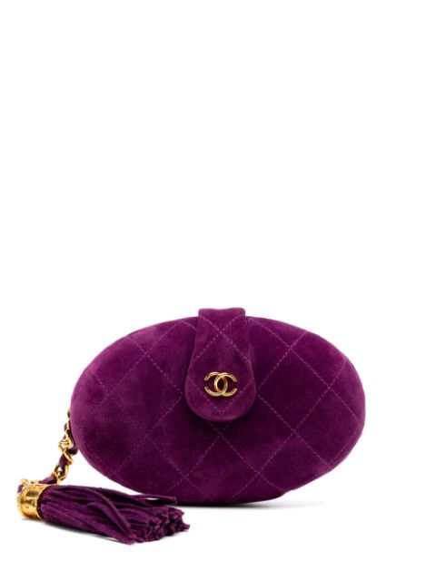 HOT SALE CHANEL 1994 Tassel Minaudiere clutch Women