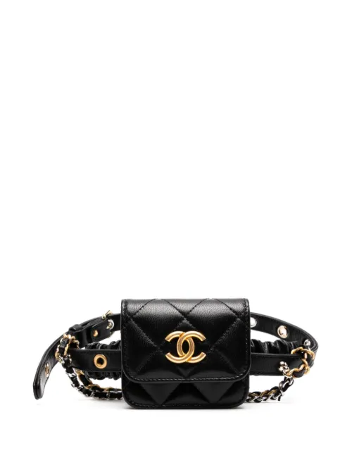 Mini sac à main à rabat (2021) - CHANEL Pre-Owned - Modalova