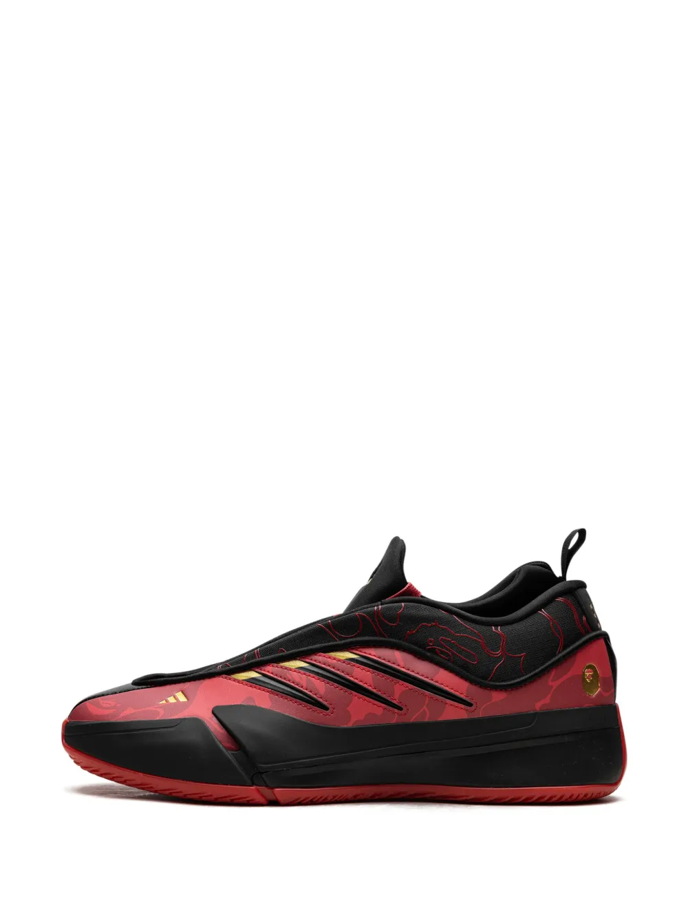 adidas x Bape Dame 9 sneakers Rood