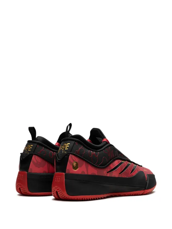 adidas BAPE × DAME 9 adidas BAPE x Dame 9 Core Black - Basket4Ballers
