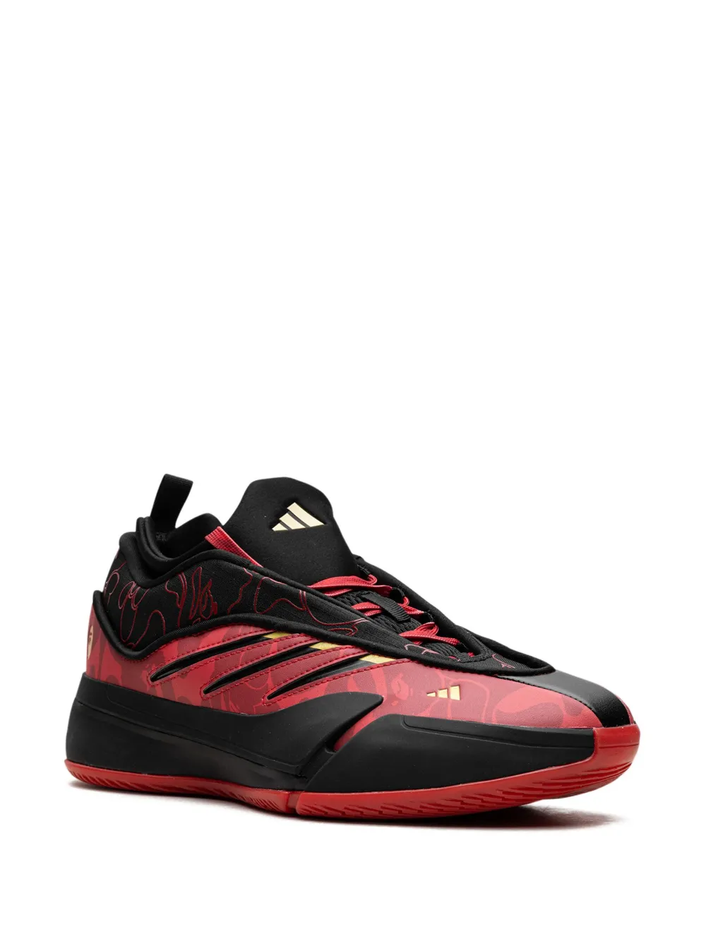 adidas x Bape Dame 9 sneakers Rood