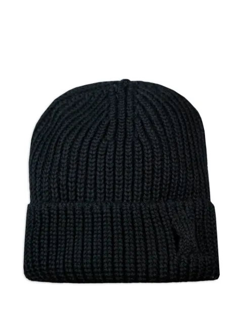 Hannes Roether ribbed beanie hat