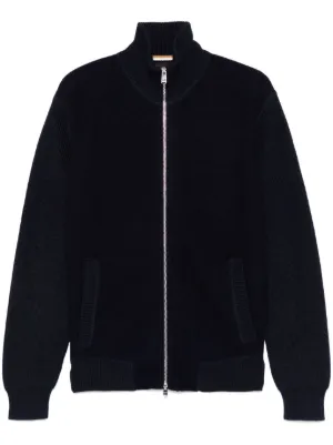 Prada ジップアップ カーディガン | ブラック | FARFETCH JP