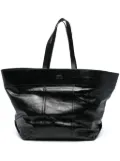 AMI Paris maxi East West tote bag - Black