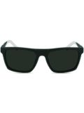 Lacoste rectangle-frame sunglasses - Green