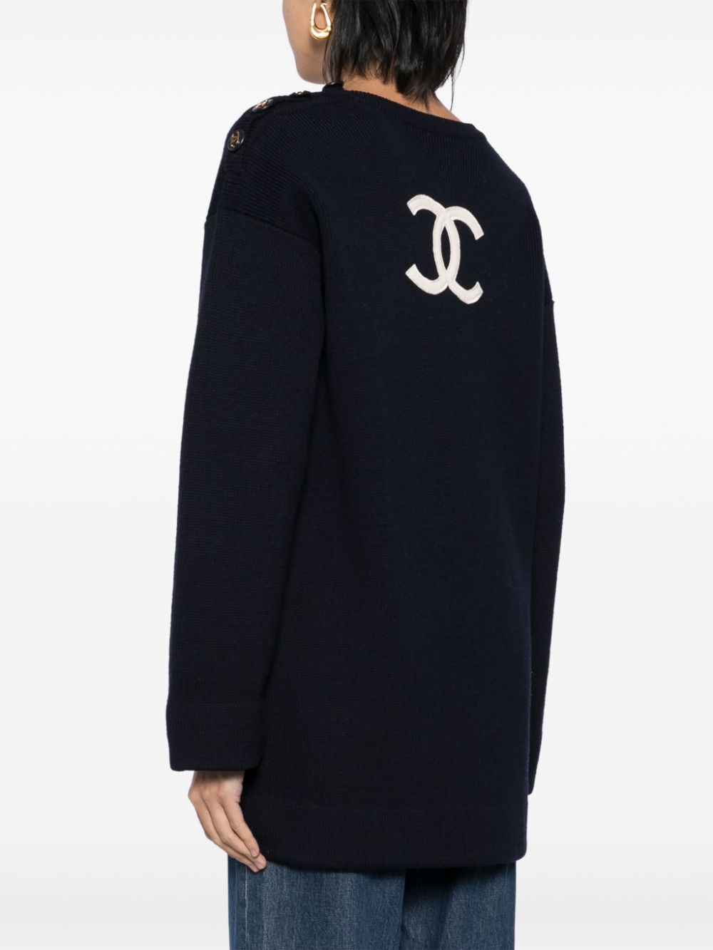 CHANEL 1994 merino-wool jumper Women