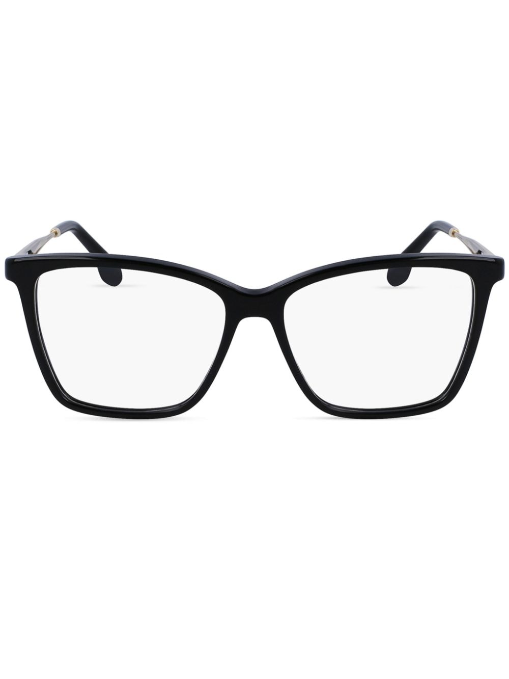 Victoria Beckham Square-frame Glasses In Black