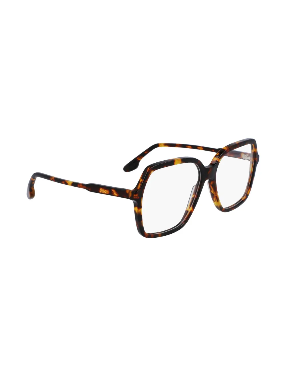 Victoria Beckham Eyewear Bril met vierkant montuur - Bruin