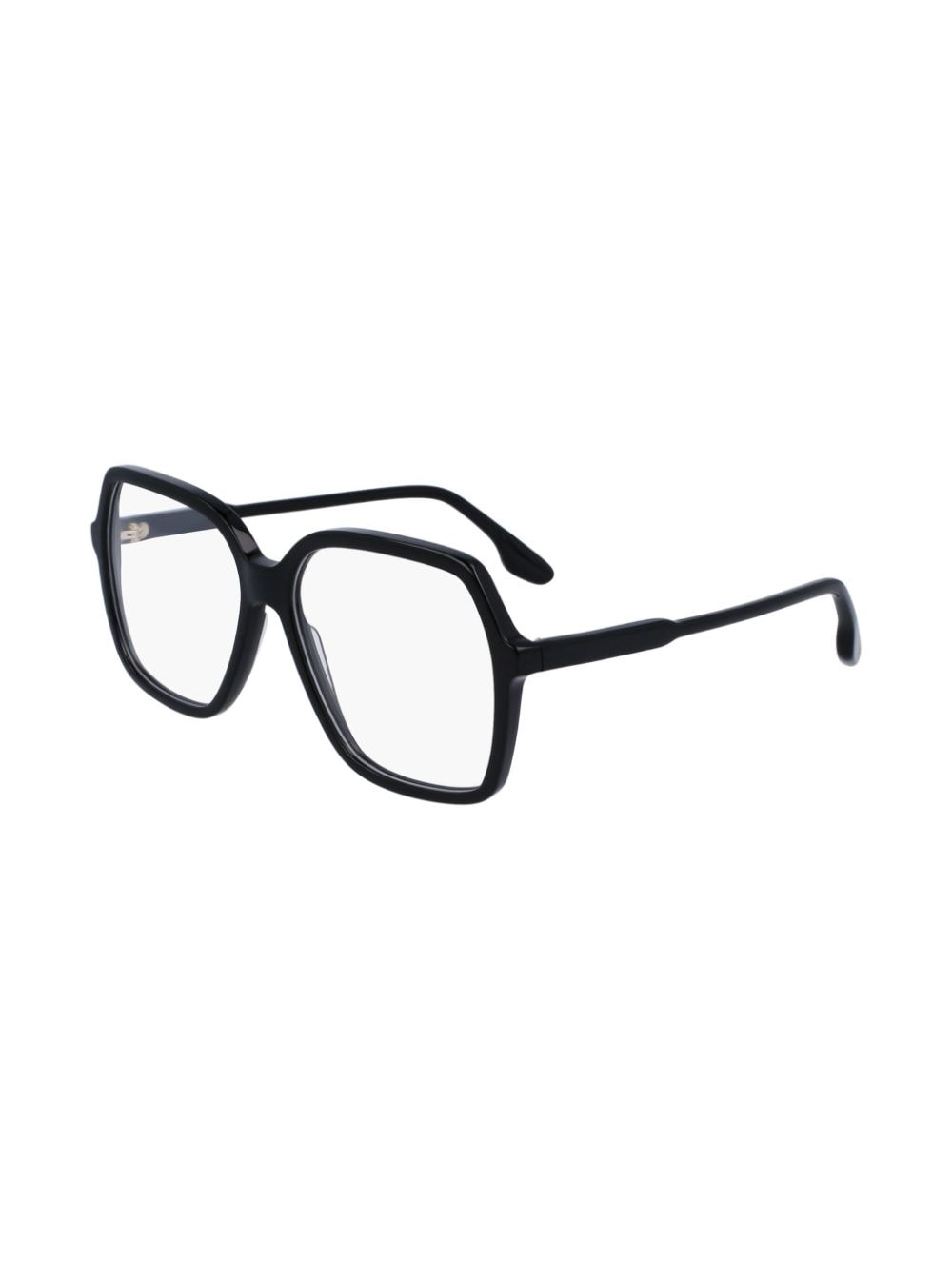 Shop Victoria Beckham Square-frame Glasses In Black