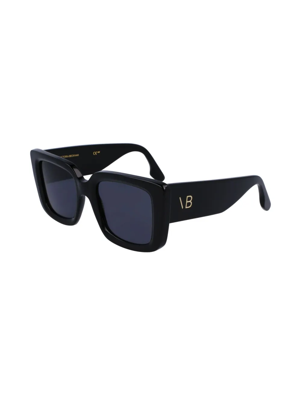 Victoria Beckham Eyewear Zonnebril met vierkant montuur Zwart