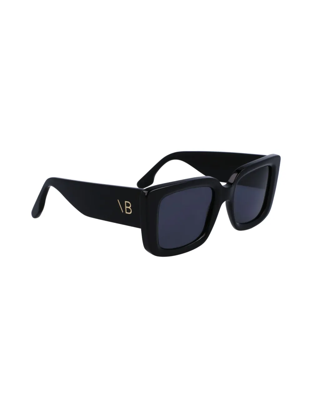 Victoria Beckham Eyewear Zonnebril met vierkant montuur - Zwart