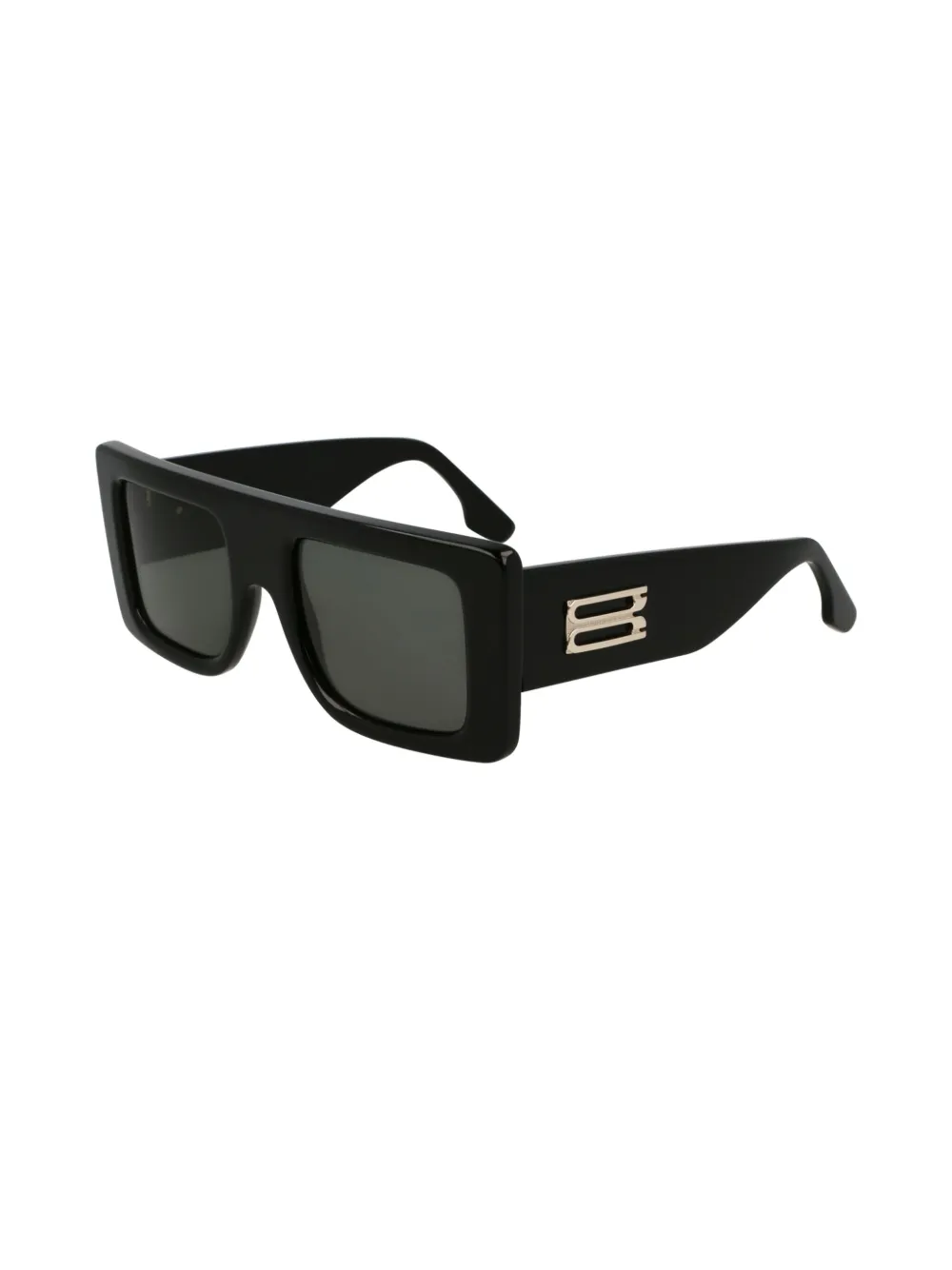 Victoria Beckham Eyewear Zonnebril met vierkant montuur Zwart