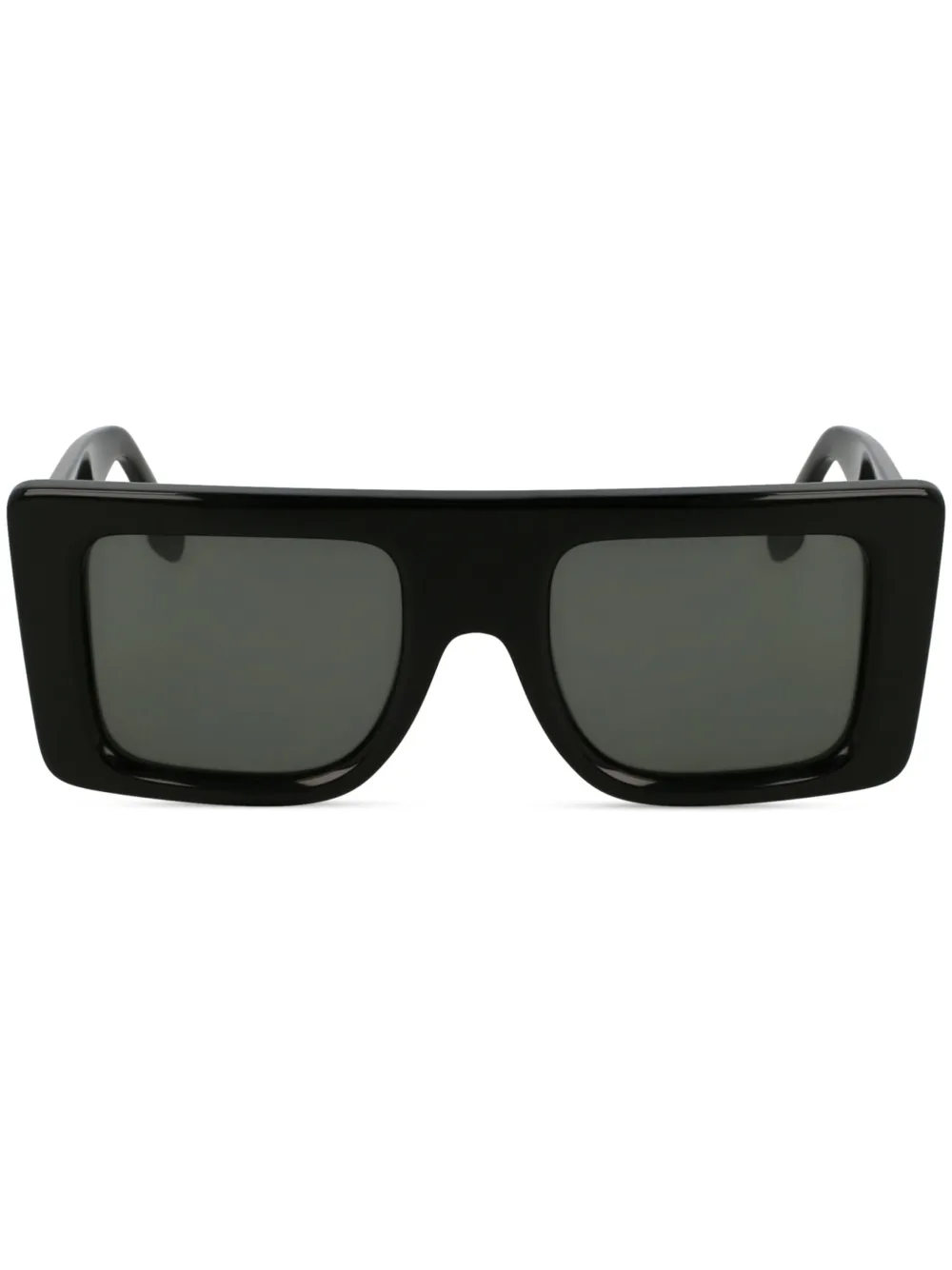 Victoria Beckham Eyewear スクエアフレーム サングラス - ブラック Victoria Beckham Eyewear スクエアフレーム サングラス - ブラック