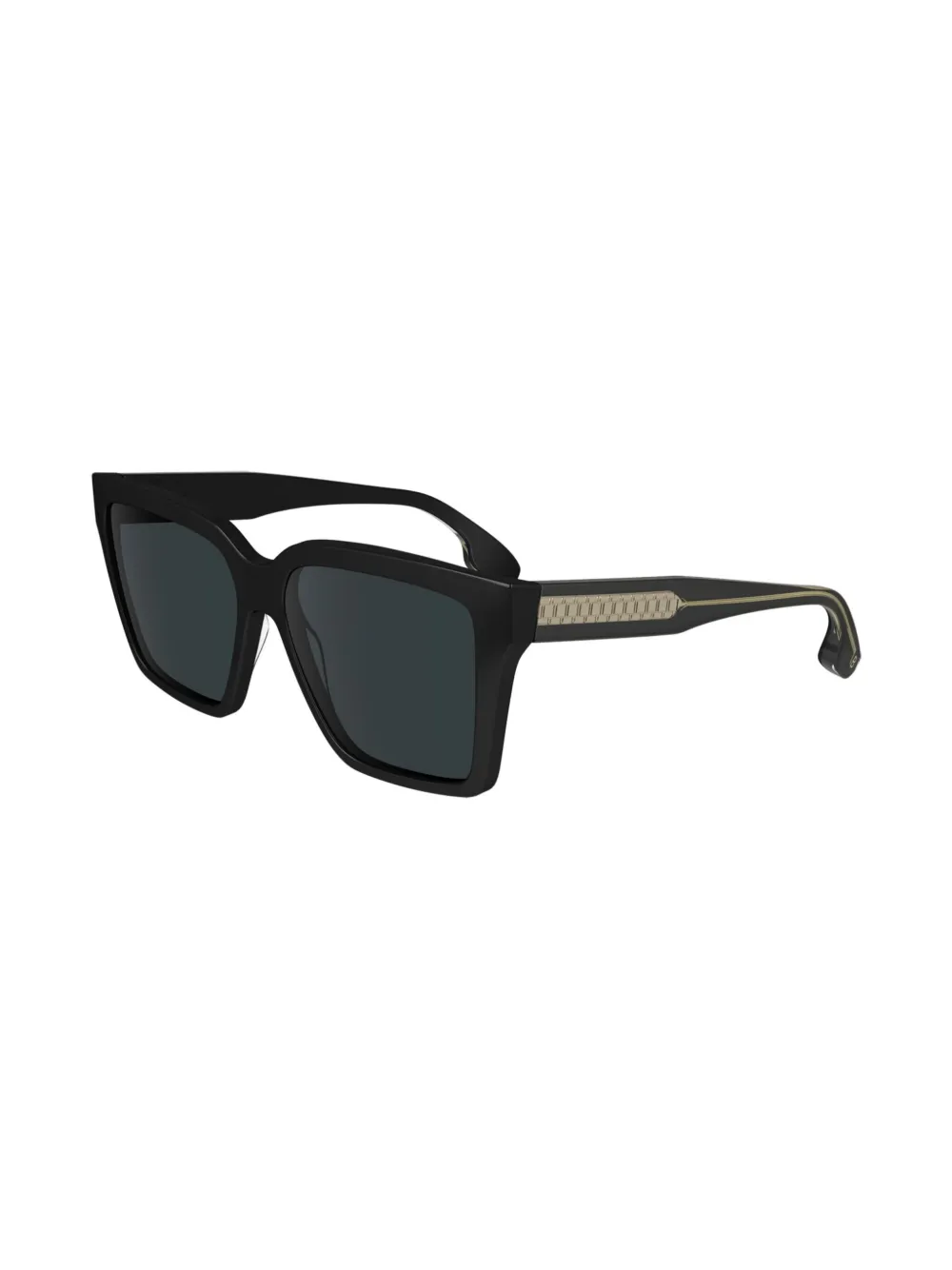 Victoria Beckham Eyewear Zonnebril met vierkant montuur Zwart