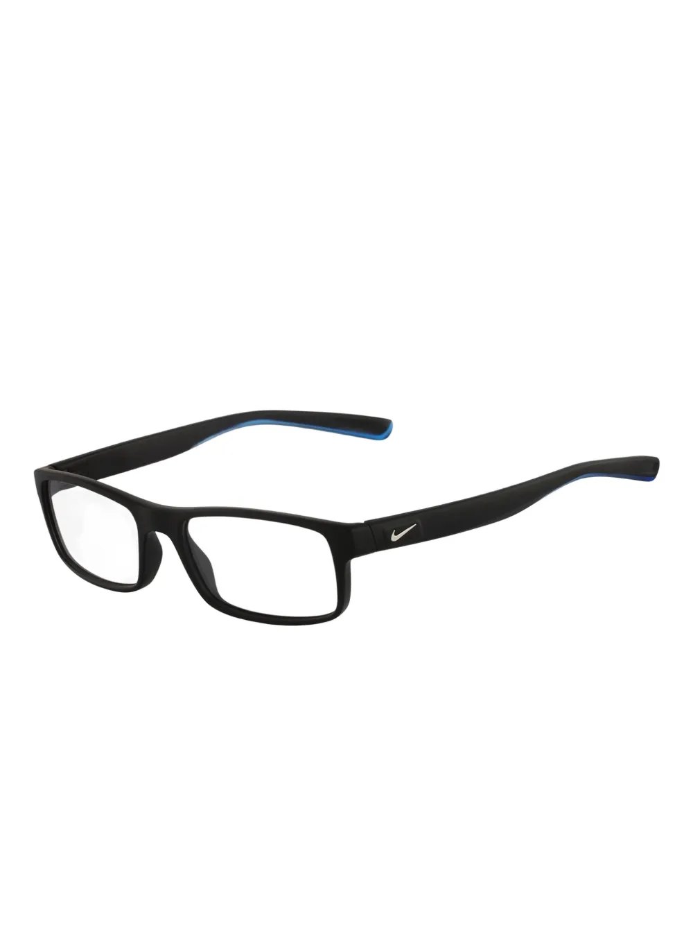 Nike rectangle-frame glasses Zwart