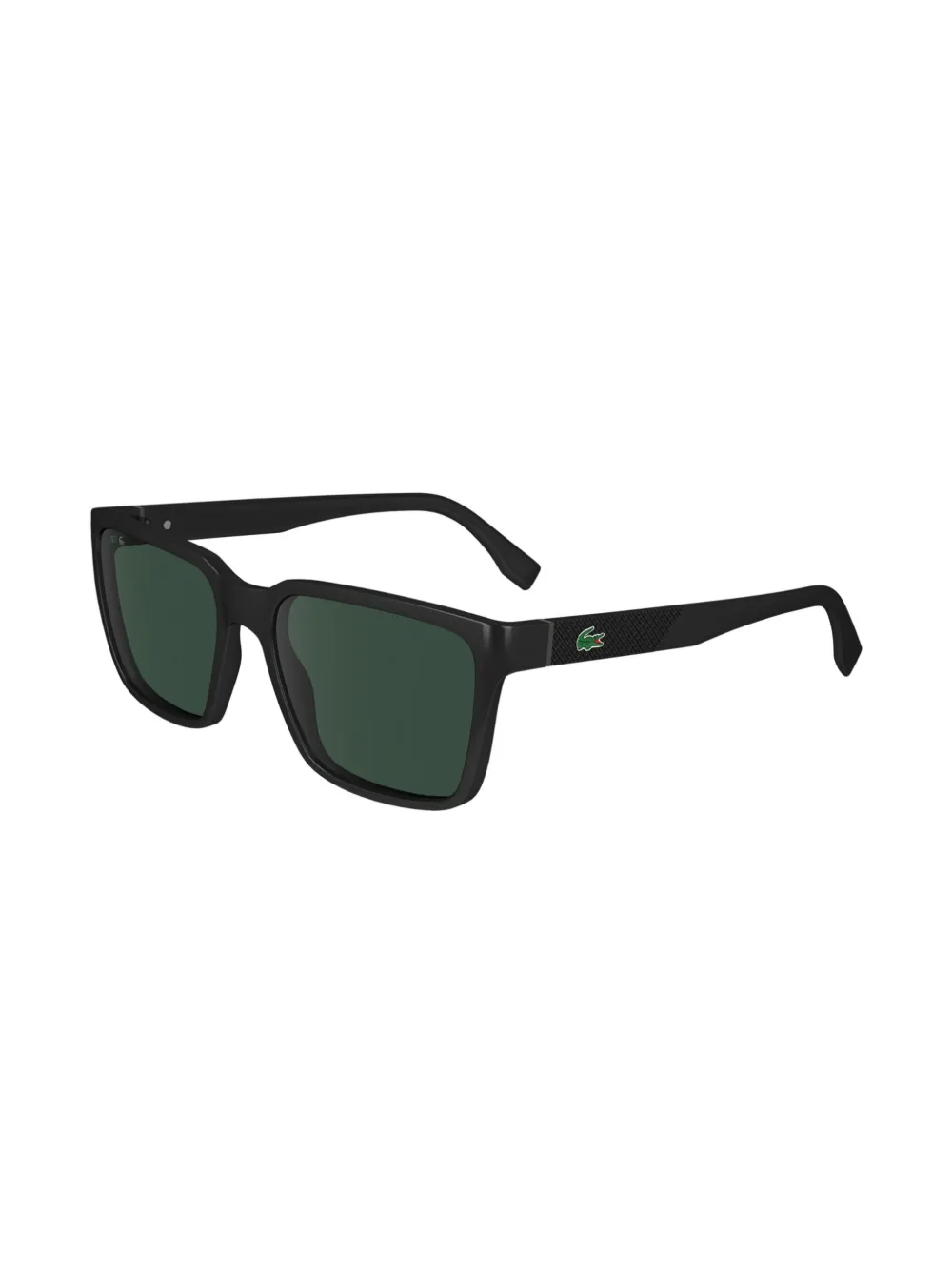 Lacoste Zonnebril met vierkant montuur Zwart