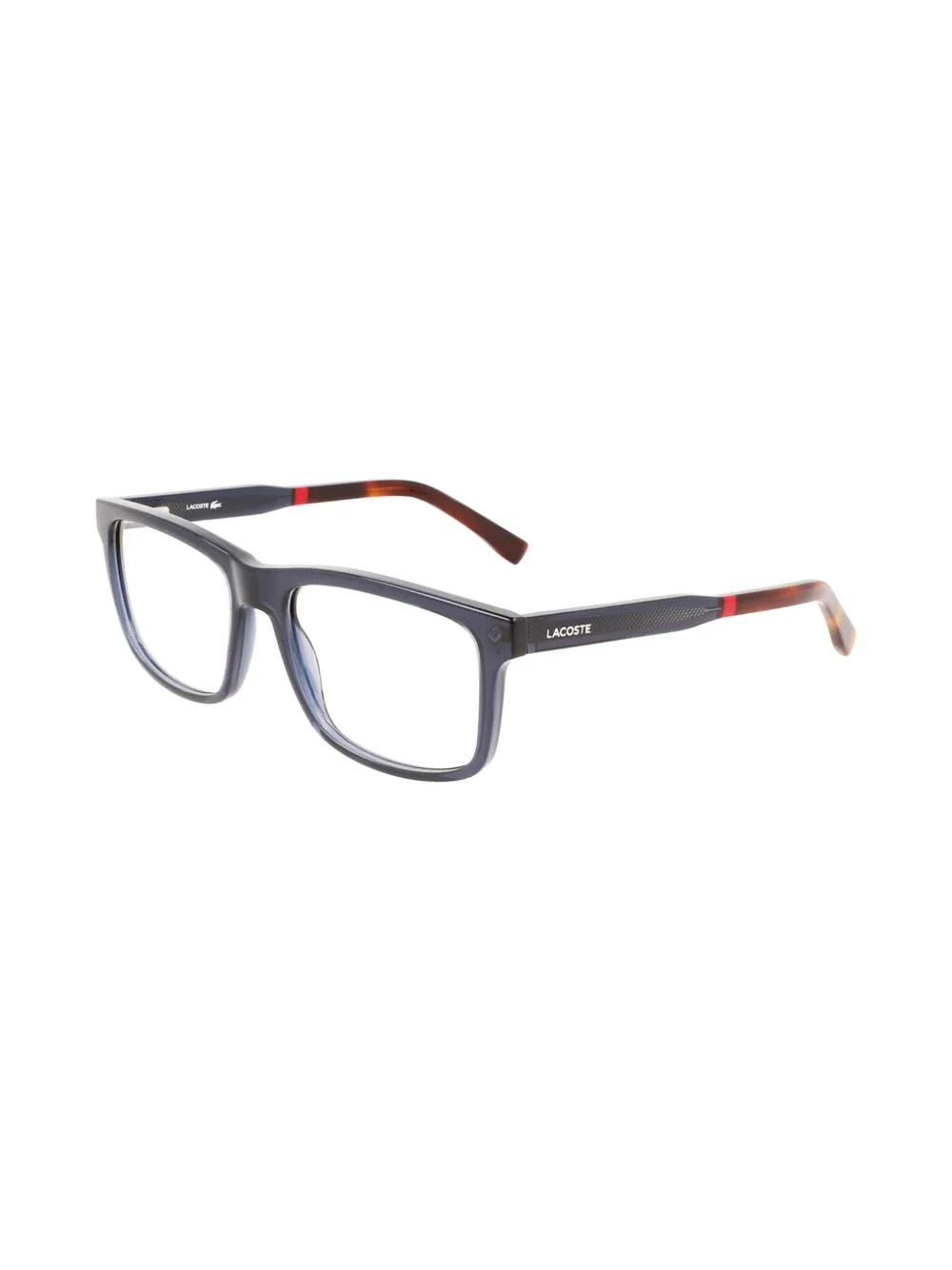 Lacoste Bril met logoprint Blauw