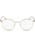 Calvin Klein round-frame glasses - Gold