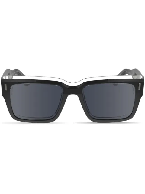 Calvin Klein rectangle-frame sunglasses