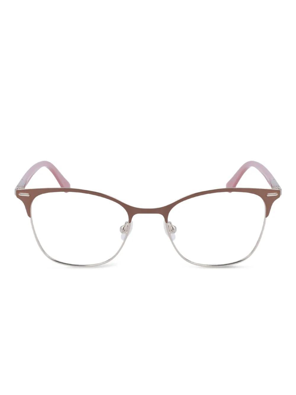 Calvin Klein cat-eye glasses - ブラウン Calvin Klein cat-eye glasses - ブラウン