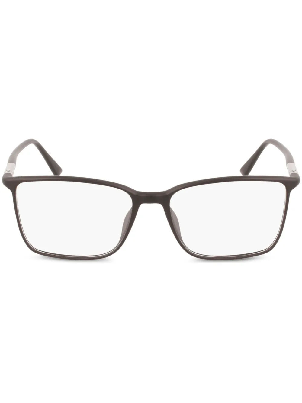 Calvin Klein lunettes de vue rectangulaires | noir | Image 1