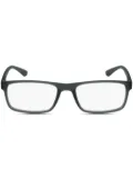 Calvin Klein rectangle-frame glasses - Green
