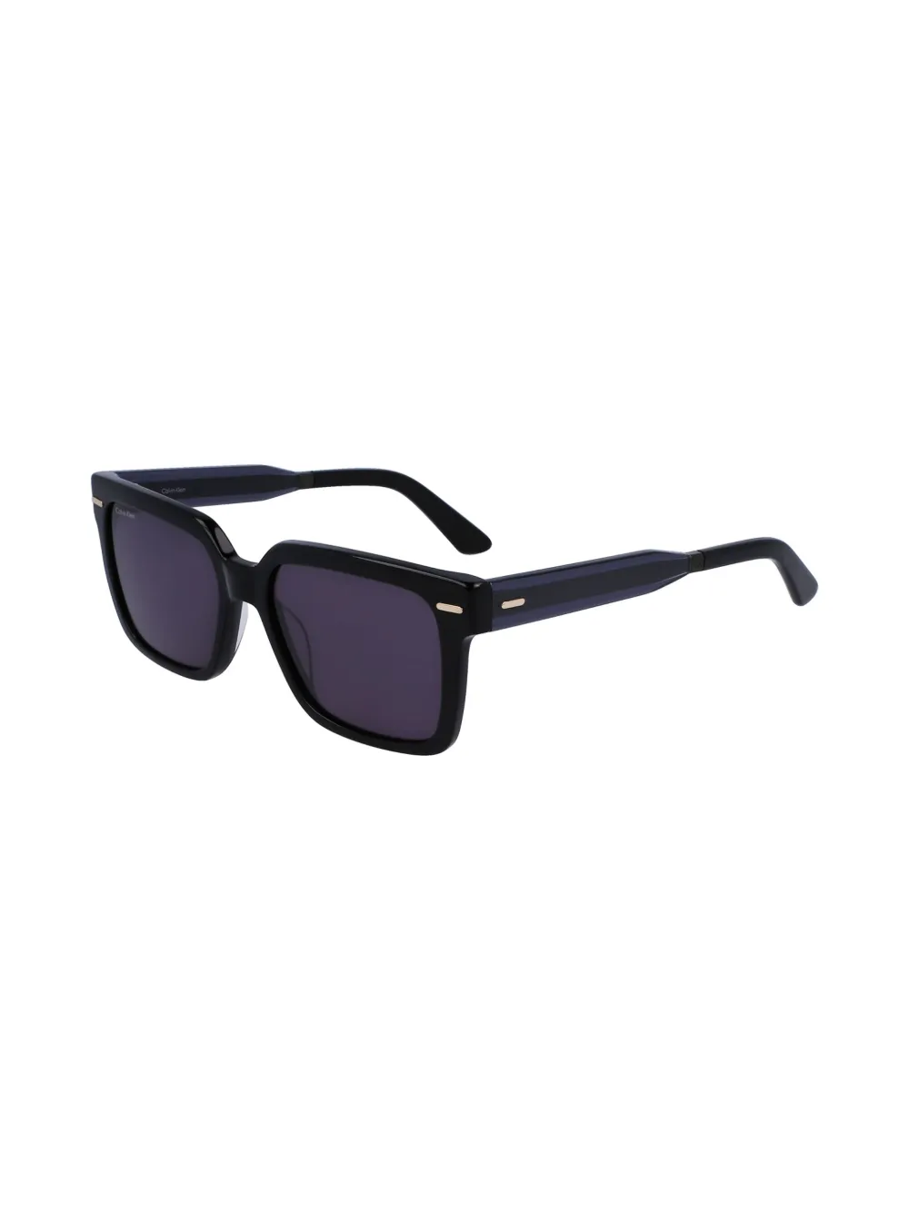 Calvin Klein Zonnebril met wayfarer montuur Zwart