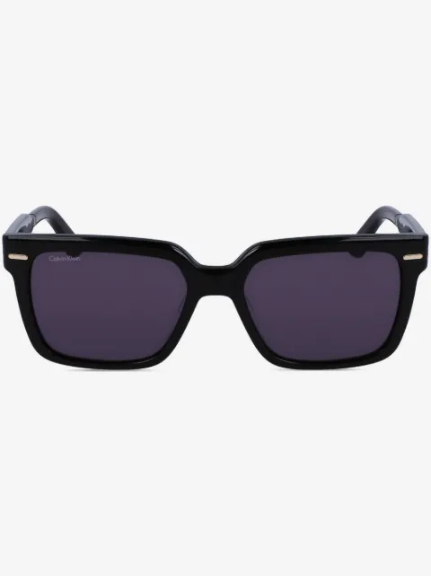 Calvin Klein lunettes de soleil à monture d'inspiration wayfarer