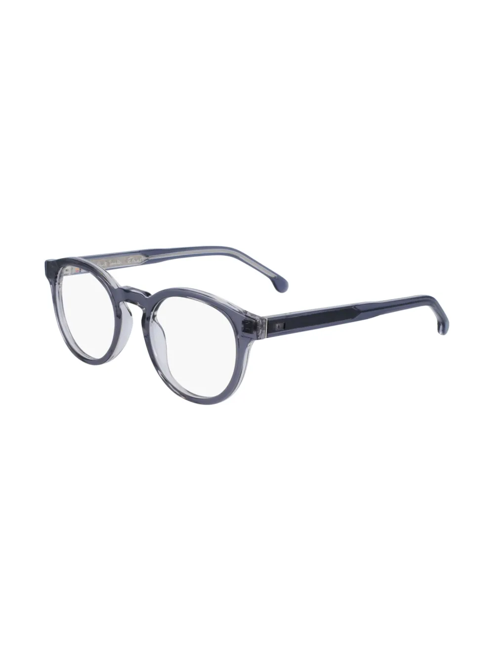 Paul Smith Ernest bril met rond montuur Grijs
