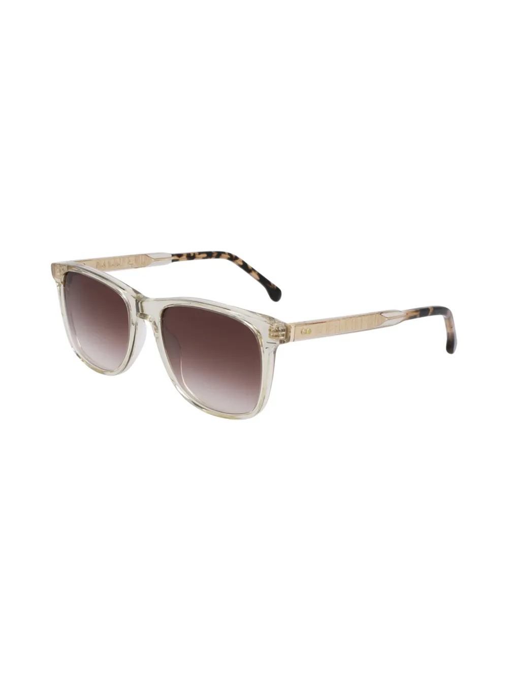 Paul Smith Zonnebril met vierkant montuur Beige